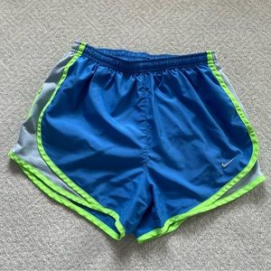 Nike Dri-Fit Tempo Running Shorts in Blue
